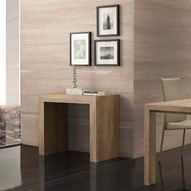 Consolle allungabile in legno Logika - Pozzoli