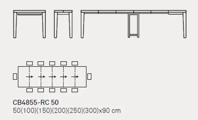 Consolle Artic CB 4855-RC 50 - Connubia