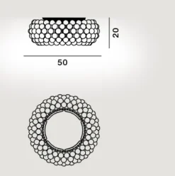 Lampada a soffitto Caboche Plus - Foscarini