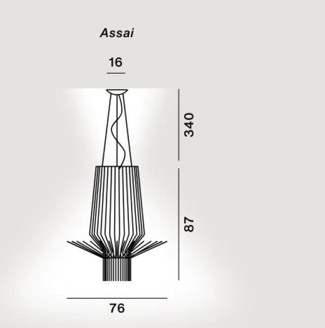 Lampada a sospensione Allegretto Assai - Foscarini