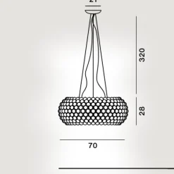 Lampada a sospensione Caboche Plus - Foscarini