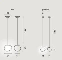 Lampada a sospensione Gregg - Foscarini