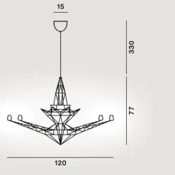 Lampada a sospensione Lightweight - Foscarini