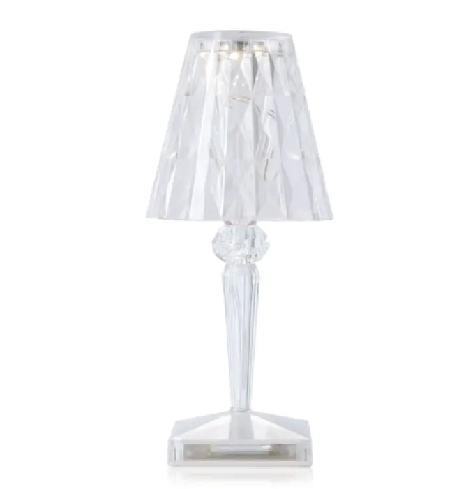 Lampada da tavolo Battery Trasparente - Kartell