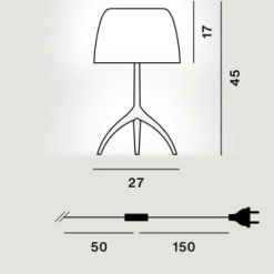 Lampada da tavolo Lumiere - Foscarini