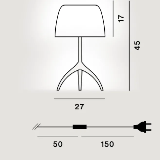Lampada da tavolo Lumiere - Foscarini