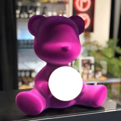 Lampada Teddy Girl Velvet - Qeeboo