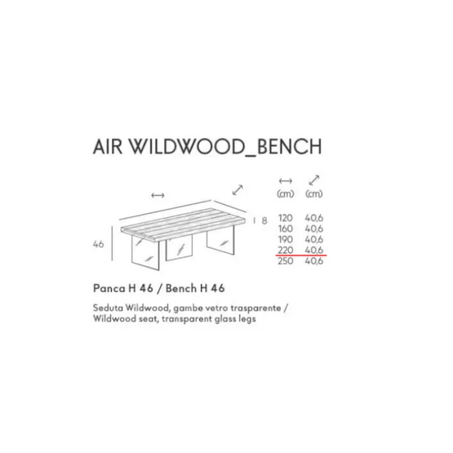 Panca Air Wildwood - LAGO