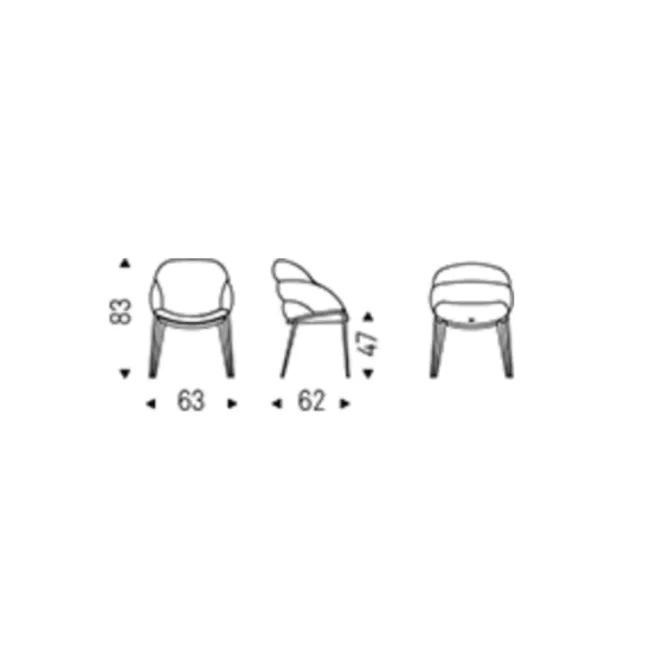 Poltroncina Camilla ML - Cattelan Italia