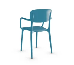 Sedia impilabile con braccioli Liberty - Calligaris