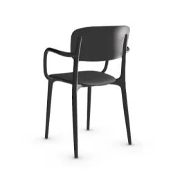Sedia impilabile con braccioli Liberty - Calligaris
