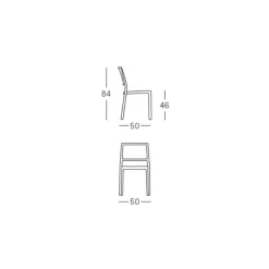 Sedia Kate - Scab Design