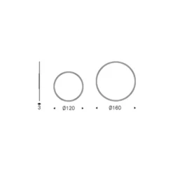 Specchio Hawaii Round - Cattelan Italia