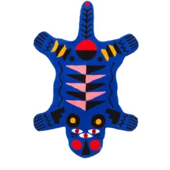 Tappeto Oggian Blue Panther - Qeeboo