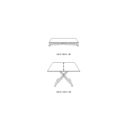 Tavolino Trasformabile Fast - Easyline