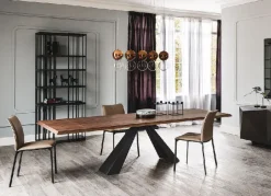 Tavolo Allungabile Eliot Wood Drive - Cattelan Italia