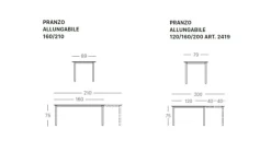 Tavolo Allungabile Pranzo - Scab Design