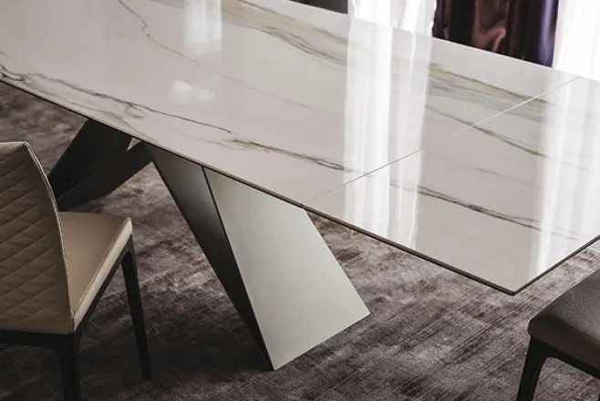 Tavolo Allungabile Premier Keramik Drive - Cattelan Italia