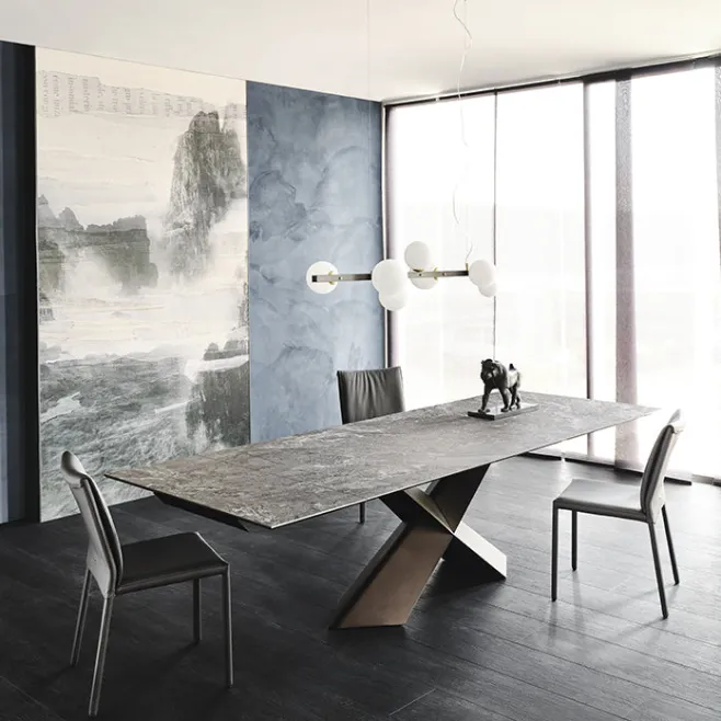 Tavolo Allungabile Tyron Keramik Drive - Cattelan Italia