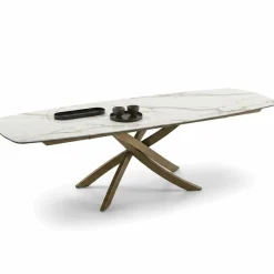 Tavolo Artistico allungabile a botte - Ceramica - Bontempi