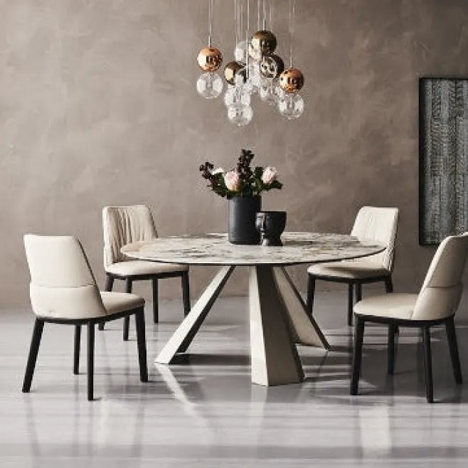 Tavolo Eliot Keramik Round - Cattelan Italia