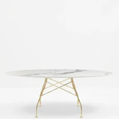 Tavolo Glossy Marmo Ovale - Kartell