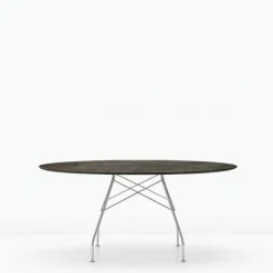 Tavolo Glossy Marmo Ovale - Kartell