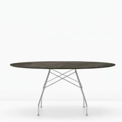 Tavolo Glossy Marmo Ovale - Kartell