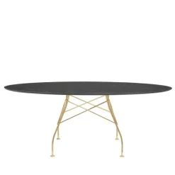 Tavolo Glossy Marmo Ovale - Kartell