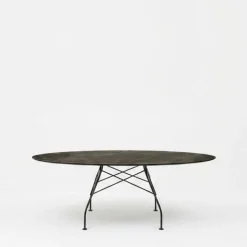 Tavolo Glossy Marmo Ovale - Kartell