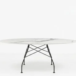 Tavolo Glossy Marmo Ovale - Kartell