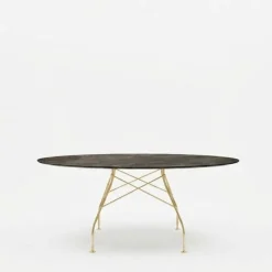 Tavolo Glossy Marmo Ovale - Kartell