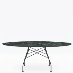 Tavolo Glossy Marmo Ovale - Kartell