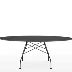 Tavolo Glossy Marmo Ovale - Kartell