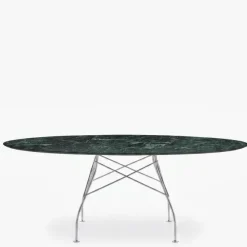 Tavolo Glossy Marmo Ovale - Kartell