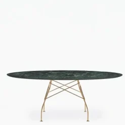 Tavolo Glossy Marmo Ovale - Kartell
