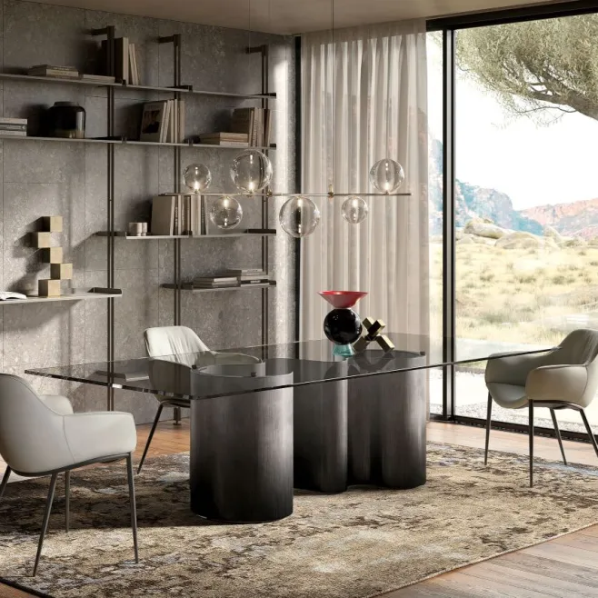 Tavolo Papel Glass - Cattelan Italia