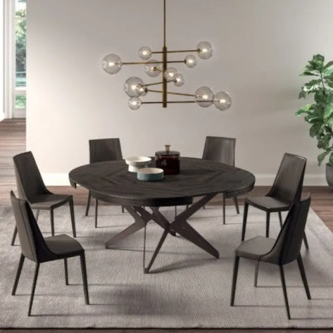 Tavolo Rotondo Allungabile Big Round - Ozzio Italia