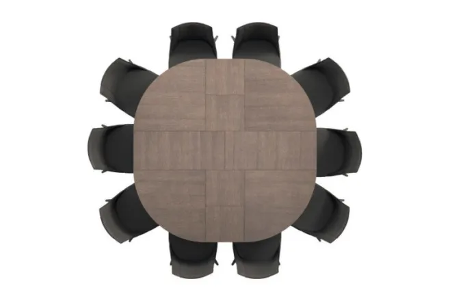 Tavolo Rotondo Allungabile Big Round - Ozzio Italia