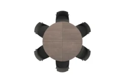 Tavolo Rotondo Allungabile Big Round - Ozzio Italia