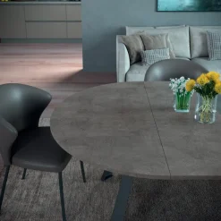 Tavolo Rotondo Allungabile Convivio - Easyline