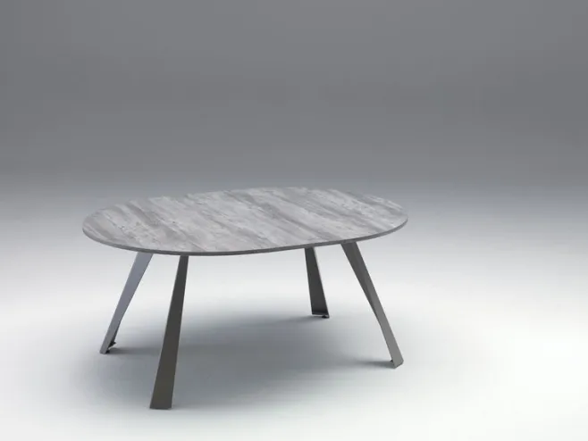 Tavolo Rotondo Allungabile Convivio - Easyline