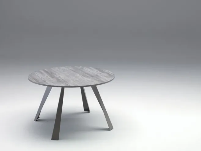 Tavolo Rotondo Allungabile Convivio - Easyline