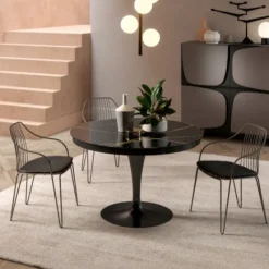 Tavolo Rotondo Allungabile Eclipse - Ozzio Italia