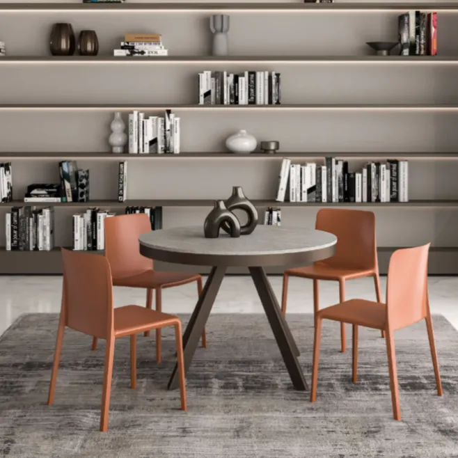 Tavolo rotondo allungabile Petalo - Easyline