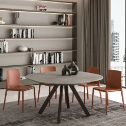 Tavolo rotondo allungabile Petalo - Easyline