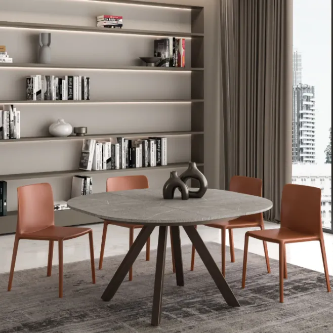 Tavolo rotondo allungabile Petalo - Easyline