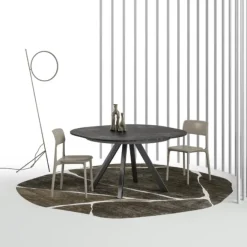 Tavolo rotondo allungabile Petalo - Easyline