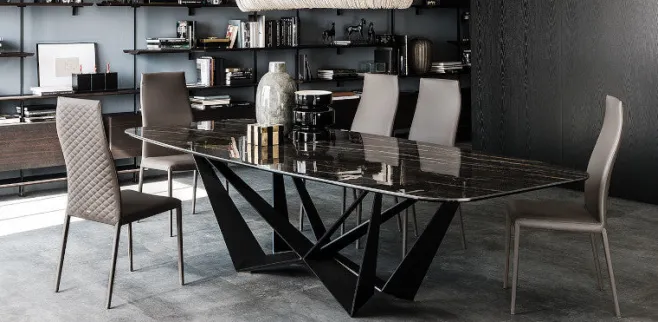 Tavolo Skorpio Keramik - Cattelan Italia