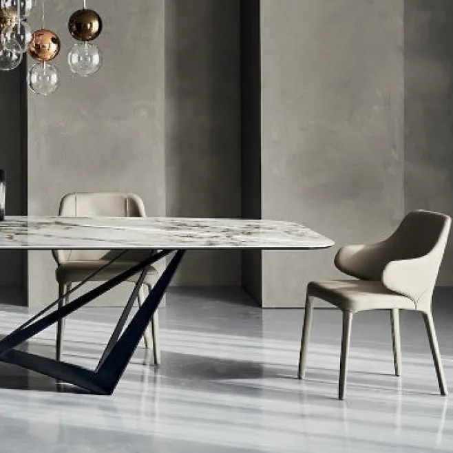 Tavolo Skorpio Keramik - Cattelan Italia